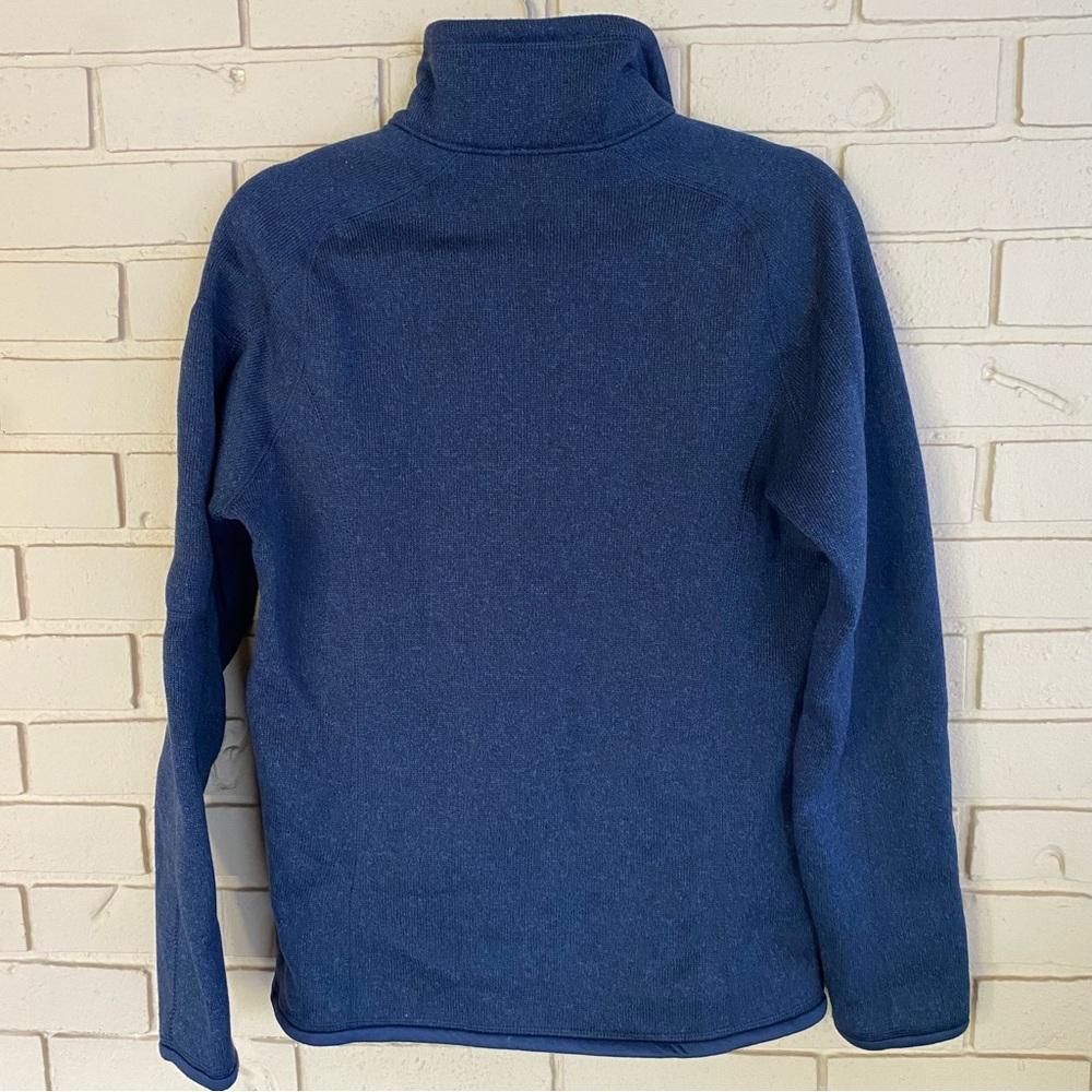 Patagonia Better Sweater Fleece Pullover Womens Small Blue 1/4 Zip Gorpcore - Picture 6 of 8